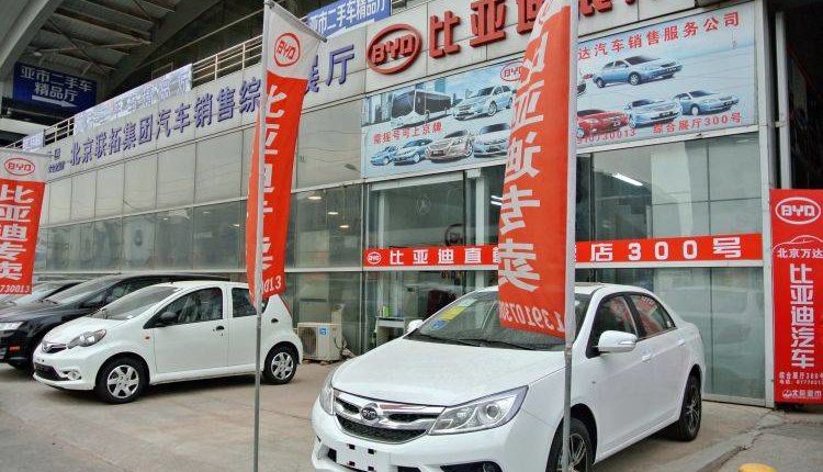 Autohändler in China unter Druck