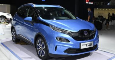 BAIC launcht kompaktes Elektro SUV EX3