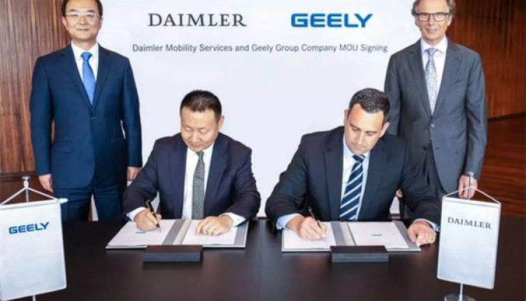 Daimler und Geely gründen Joint Venture