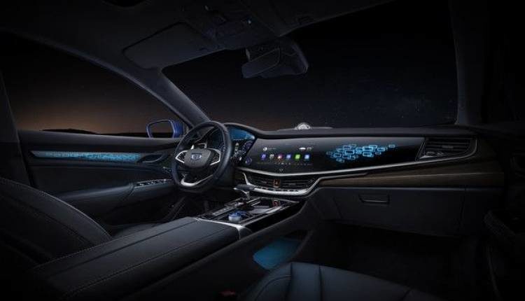 Geely Borui GE mit Mega Dashboard